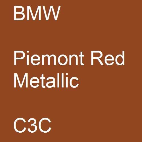 BMW, Piemont Red Metallic, C3C.